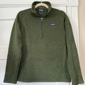 Patagonia Olive Green Fleece Pullover